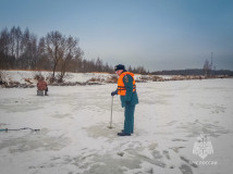 актуальная информация о толщине льда на водоемах области - фото - 1